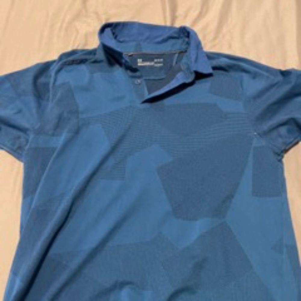 Mens Large Under Armor Polo